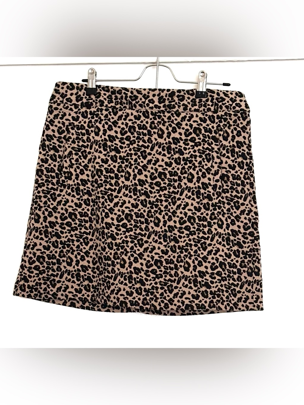 LOFT Leopard Print Mini Skirt Size 10